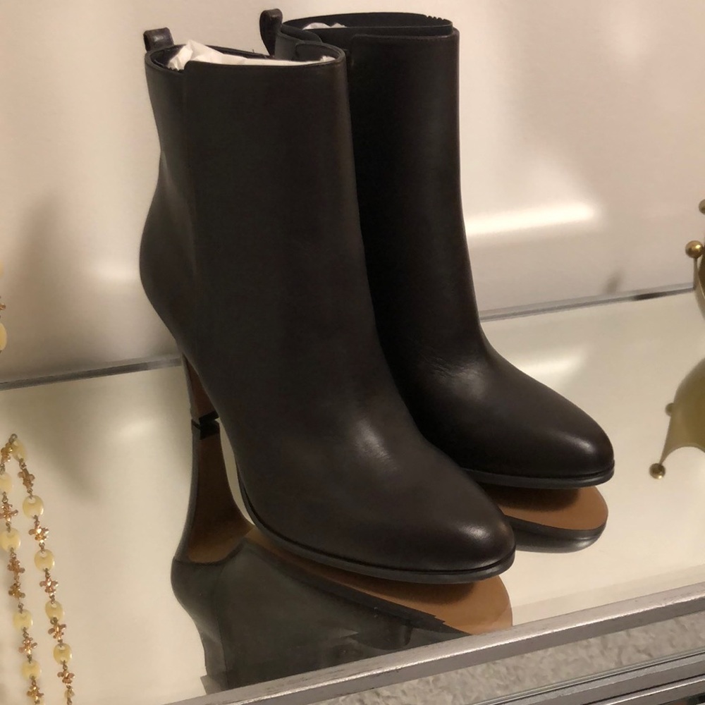 Coach Chocolate Brown Booties